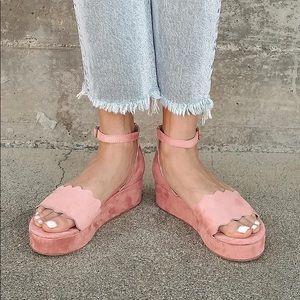 Pink Wedges